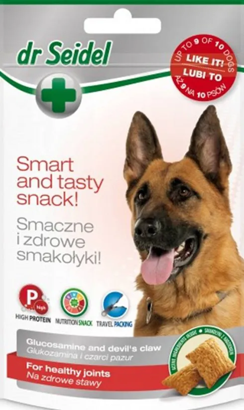 Dr Seidel Przysmak Smakołyki z nadzieniem na stawy dla psa op. 90g