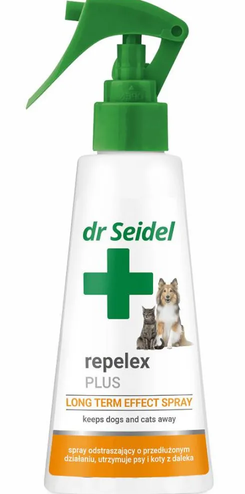 Dr Seidel Płyn odstraszający zwierzęta REPELEX PLUS dla psa i kota poj. 100ml