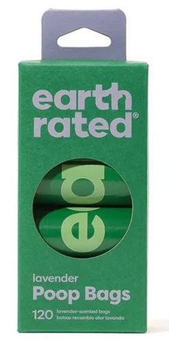 Earth Rated Woreczki na ekskrementy dla psa op. 120szt. (8 rolek)