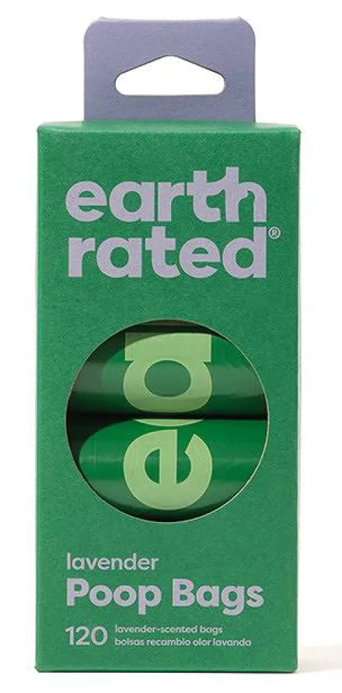 Earth Rated Woreczki na ekskrementy dla psa op. 120szt. (8 rolek)