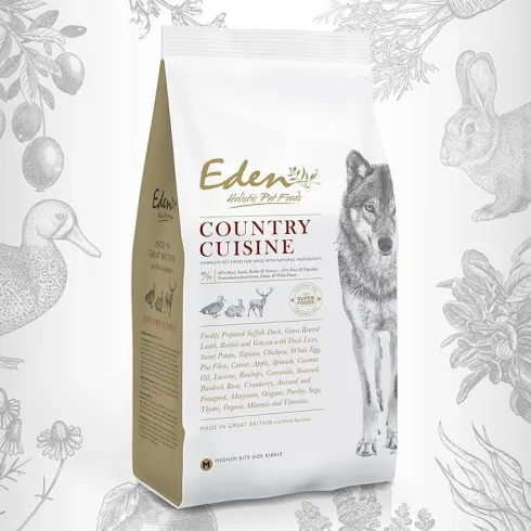 Eden Country Cuisine Medium Sucha karma dla psa op. 12kg