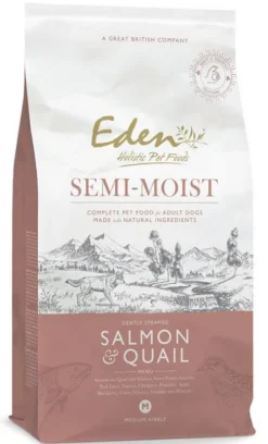 Eden Salmon&Quail Medium Półwilgotna karma dla psa op. 2kg