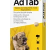 Elanco AdTab Tabletka na kleszcze i pchły 56.25mg dla psa o wadze 1.3kg-2.5kg op. 1szt. Pakiet 3szt.