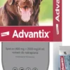 Elanco Advantix Krople na kleszcze i pchły dla psa 25-40kg op. 4ml (4 pipety)