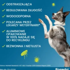 Elanco Foresto Obroża na kleszcze i pchły dla psa powyżej 8kg dł. 70cm