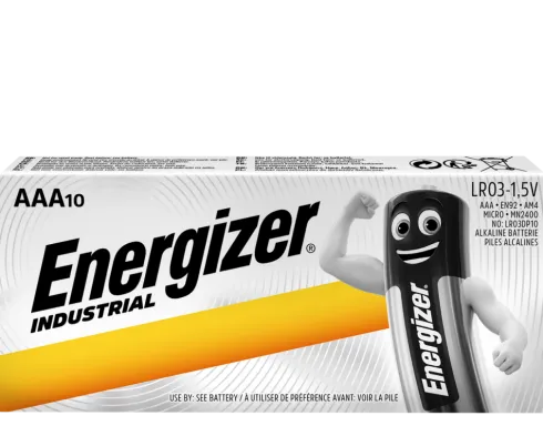 Energizer Industrial Professional Pack Baterie alkaliczne LR03 / AAA op. 10szt.