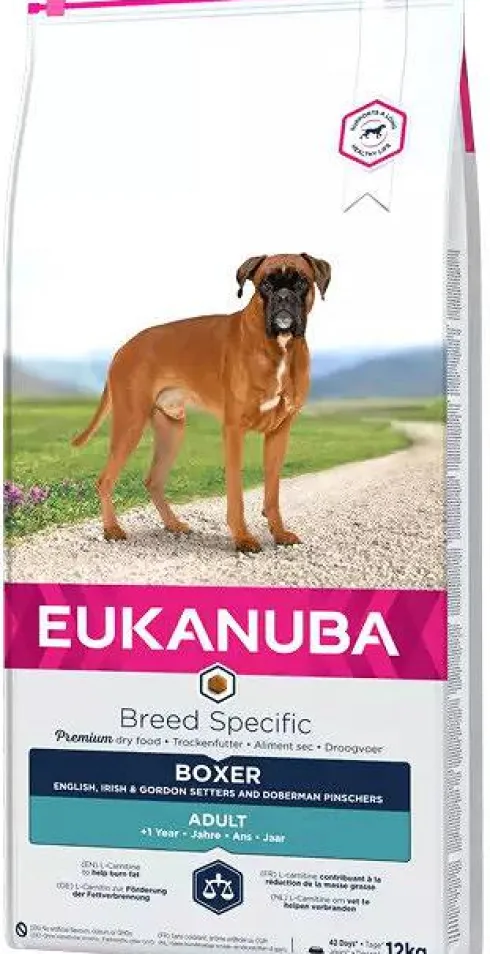 Eukanuba Adult Boxer Sucha Karma dla psa op. 2x12kg MEGA-PAK