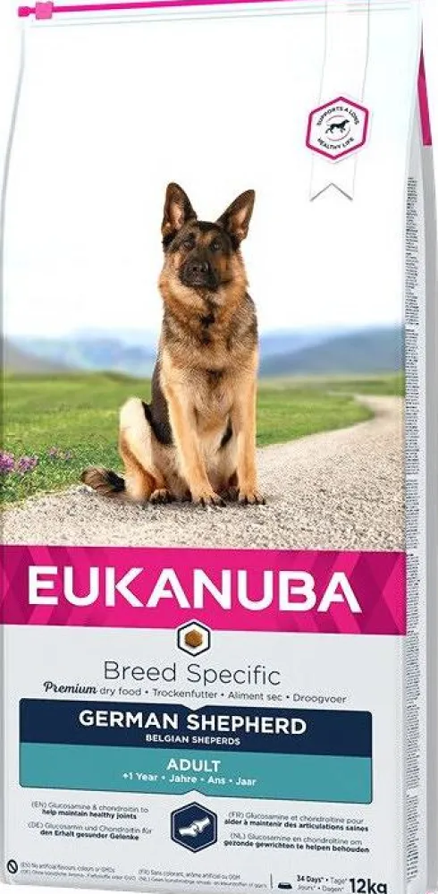 Eukanuba Adult German Sucha Karma dla psa op. 2x12kg MEGA-PAK