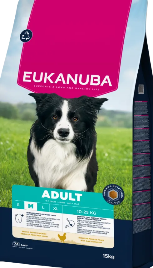 Eukanuba Adult Medium Sucha Karma dla psa op. 2x15kg MEGA-PAK