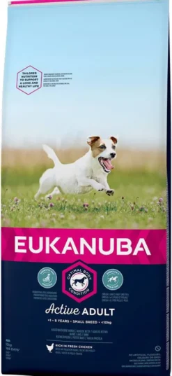 Eukanuba Adult Small Chicken Sucha Karma dla psa op. 15kg