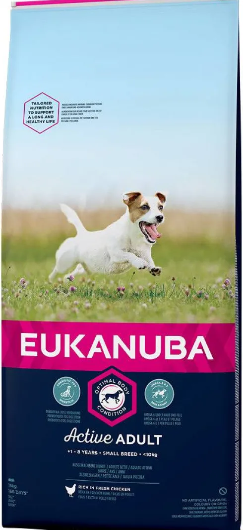 Eukanuba Adult Small Chicken Sucha Karma dla psa op. 2x15kg MEGA-PAK