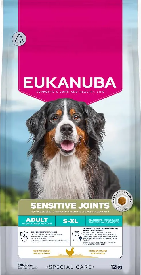 Eukanuba Daily Care Adult Sensitive Joints Sucha Karma dla psa op. 12kg