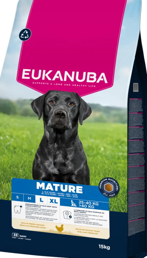 Eukanuba Mature Large&Extra Large Sucha Karma dla psa op. 15kg