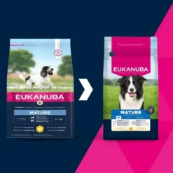Eukanuba Mature Medium Sucha Karma dla psa op. 15kg