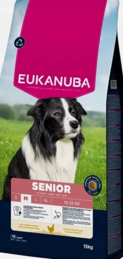 Eukanuba Senior Medium Sucha Karma dla psa op. 15kg