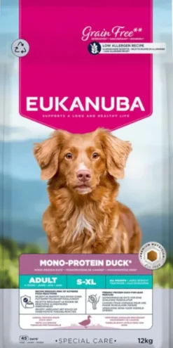 Eukanuba Special Care Adult Mono-Protein Duck Sucha Karma dla psa op. 2x12kg MEGA-PAK