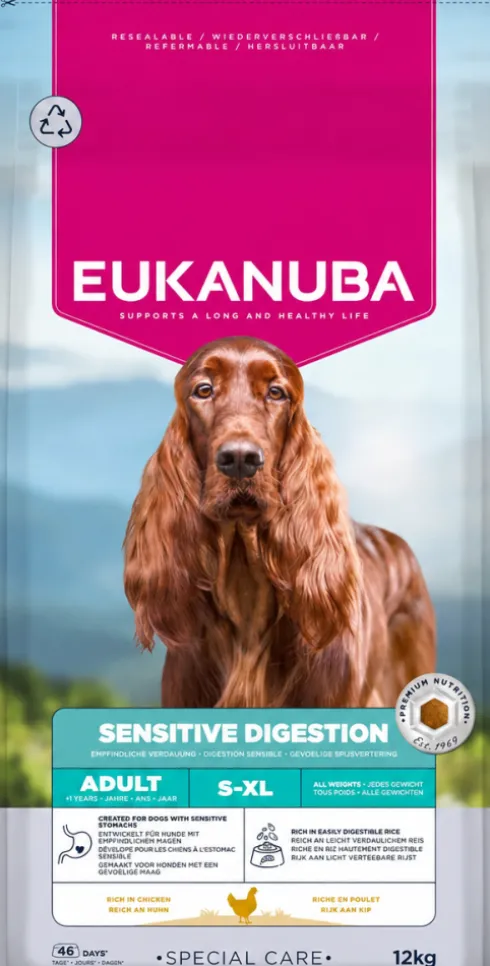Eukanuba Special Care Adult Sensitive Digestion Sucha Karma dla psa op. 12kg