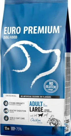 Euro Premium Adult Large Chicken&Rice Sucha Karma dla psa op. 12kg