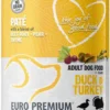 Euro Premium Pate Adult Duck&Turkey Mokra Karma dla psa op. 400g Pakiet 6szt. WYPRZEDAŻ