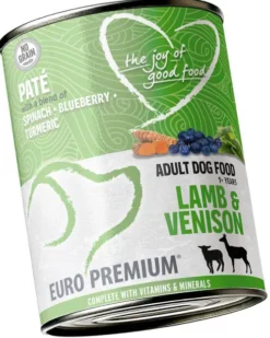 Euro Premium Pate Adult Lamb&Venison Mokra Karma dla psa op. 400g