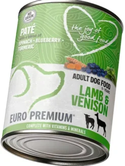 Euro Premium Pate Adult Lamb&Venison Mokra Karma dla psa op. 400g Pakiet 6szt.