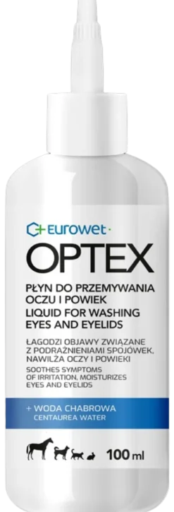 Eurowet Preparat do oczu i powiek Optex płyn dla psa i kota poj. 100ml