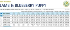 Farmina N&D Pumpkin Puppy Medium/Maxi Lamb&Blueberry Sucha Karma dla szczeniaka op. 2x12kg MEGA-PAK