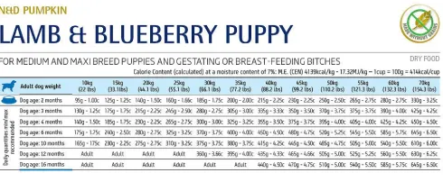Farmina N&D Pumpkin Puppy Medium/Maxi Lamb&Blueberry Sucha Karma dla szczeniaka op. 2x12kg MEGA-PAK