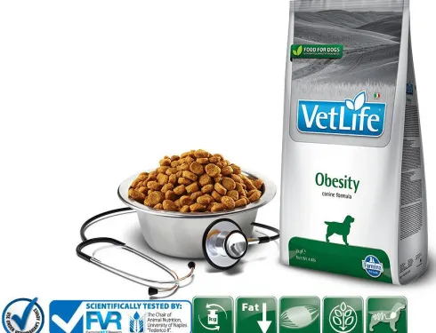 Farmina Vet Life Dog Obesity Sucha Karma dla psa op. 2x12kg MEGA-PAK