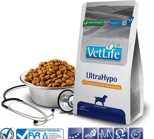Farmina Vet Life Dog UltraHypo Sucha Karma dla psa op. 12kg