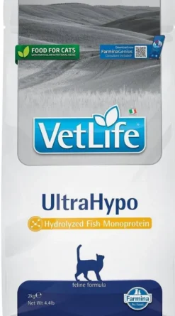 Farmina Vet Life Ultrahypo Sucha karma dla kota op. 2kg