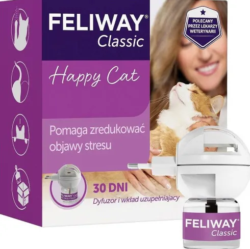 Feliway Feromony kojące dyfuzor+wkład dla kota poj. 48ml