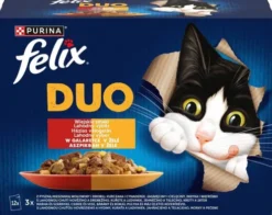 Felix Duo Wiejskie smaki w galaretce Mokra Karma dla kota op. 12x85g