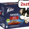 Felix Fantastic Adult Wiejskie smaki w galaretce Mokra Karma dla kota op. 2x(24x85g) Pakiet
