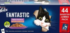 Felix Fantastic Adult Wybór smaków w galaretce Mokra Karma dla kota op. 44x85g