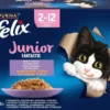 Felix Fantastic Junior Wybór smaków w galaretce Mokra Karma dla kociąt op. 12x85g