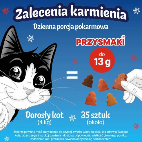 Felix Przysmak Winter Mix Turkey&Cranberries dla kota op. 200g + Puszka na przysmaki GRATIS
