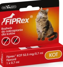 Fiprex Spot On Krople na kleszcze i pchły dla kota op. 1szt.