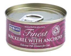 Fish4Cats Makrela z Anchois Mokra Karma dla kota op. 70g