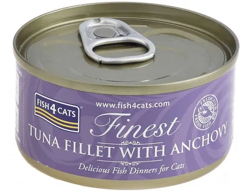 Fish4Cats Tuńczyk z Anchois Mokra Karma dla kota op. 70g