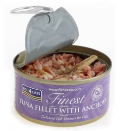 Fish4Cats Tuńczyk z Anchois Mokra Karma dla kota op. 70g
