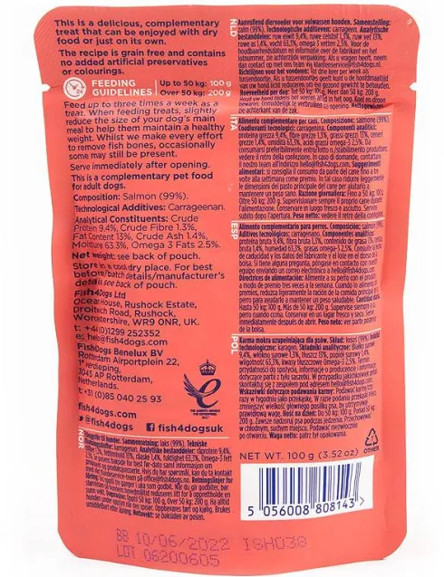 Fish4Dogs Finest Salmon Mousse Mokra Karma dla psa op. 100g