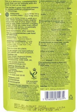 Fish4Dogs Finest Tuna Flakes with Anchovy Mokra Karma dla psa op. 100g