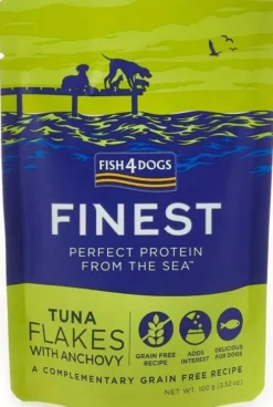 Fish4Dogs Finest Tuna Flakes with Anchovy Mokra Karma dla psa op. 100g Pakiet 6szt.