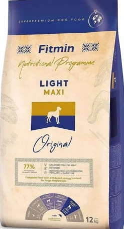 Fitmin Adult Maxi Light Sucha Karma dla psa op. 2x12kg MEGA-PAK