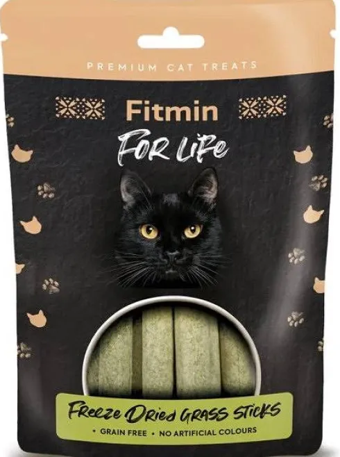 Fitmin For Life Przysmak Freeze Dried Grass Sticks dla kota op. 30g