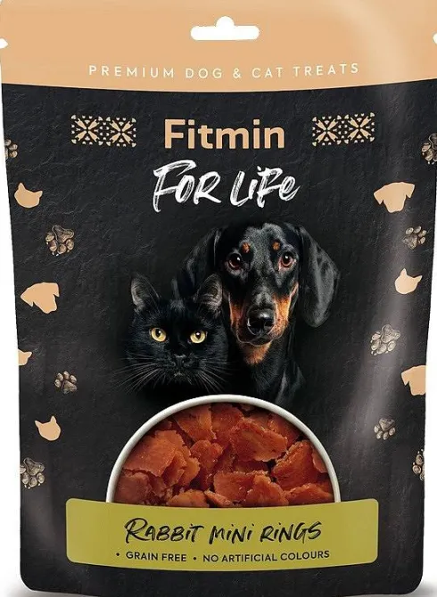 Fitmin For Life Przysmak Rabbit Mini Rings dla kota i psa op. 70g