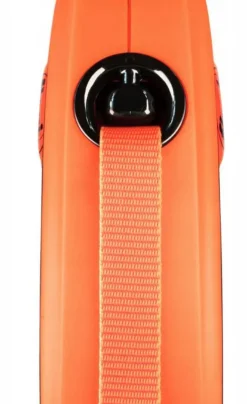 Flexi Smycz Extreme TAPE dla psa rozm. Medium kolor pomarańczowy