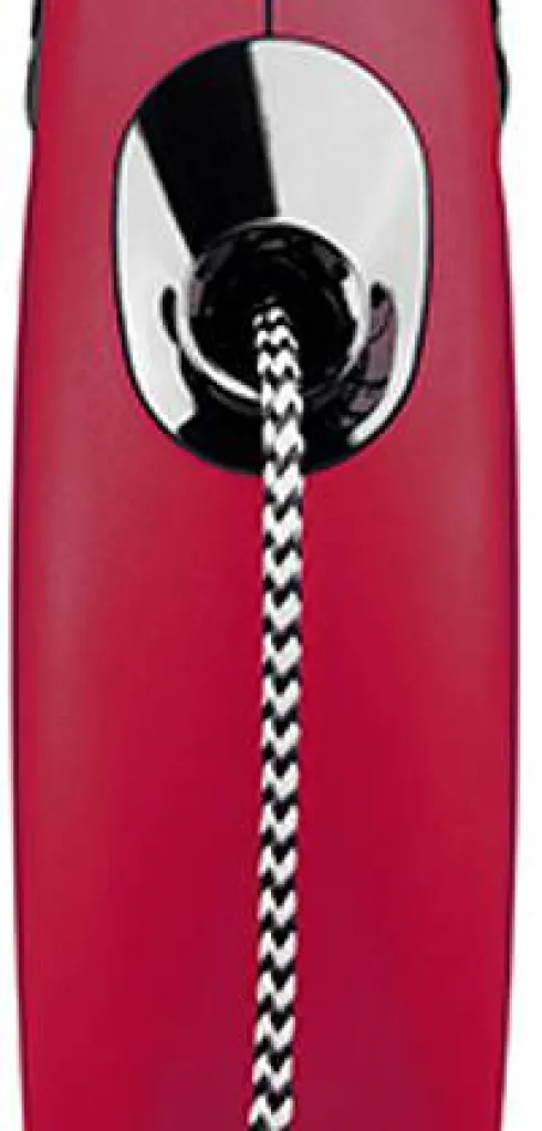Flexi Smycz New Classic CORD dla psa i kota rozm. Small kolor czerwony