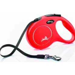 Flexi Smycz New Classic TAPE dla psa i kota rozm. Small kolor czerwony
